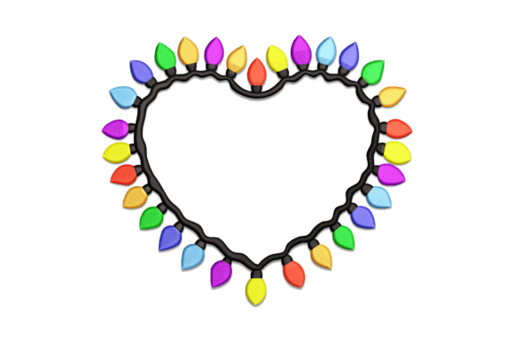 Christmas Lights Heart