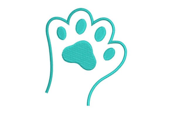 Funny Dog Paw Print: A Seasonal Embroidery Staple