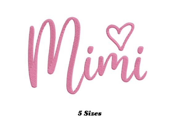 Mimi Heart: A Quirky, Handmade-Ready Embroidery Design
