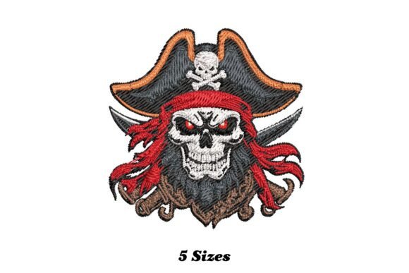 Pirate Captain’s Hat: A Playful, Gift-Ready Embroidery Design