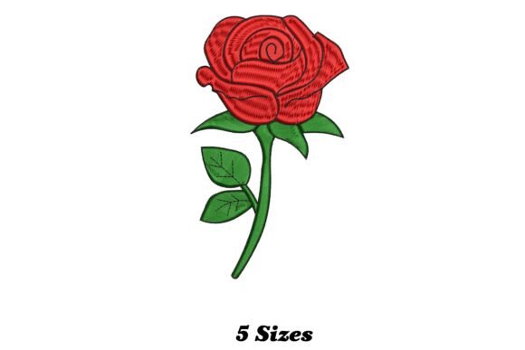 Radiant Rose: A Thoughtful Embroidery Choice for Meaningful Gifts