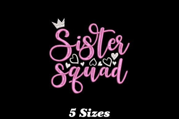 Sister Squad: A Seasonal Embroidery Must-Have